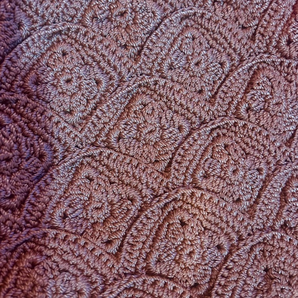 The Sak Handcrafted Crochet brown Crossbody - Picture 3 of 15